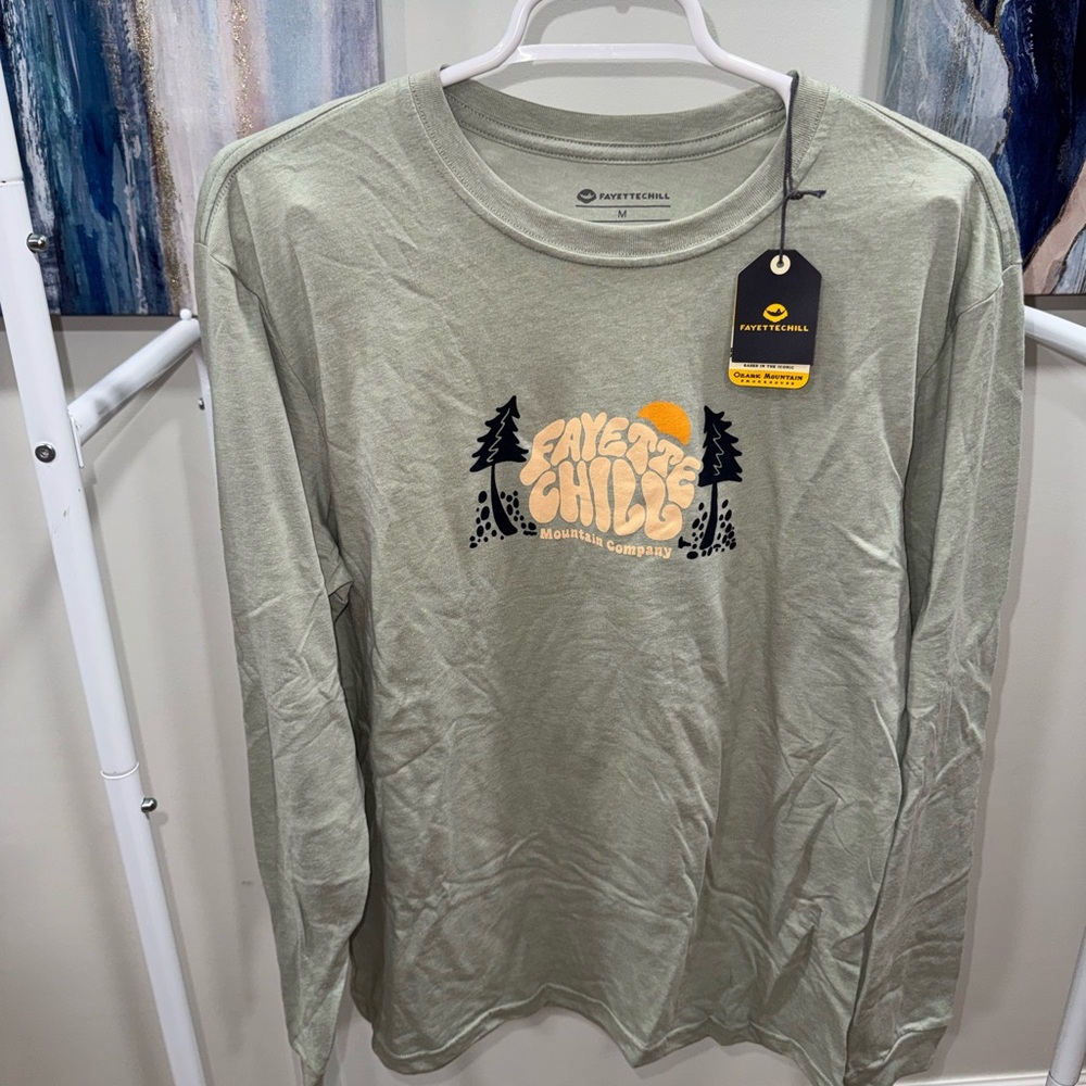 Fayettechill Green Long Sleeve Shirt
